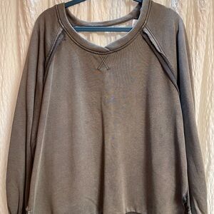 POL Green Women's Sweatshirt